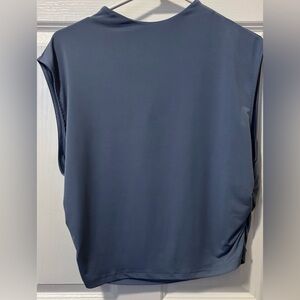 H&M mock turtleneck crop top